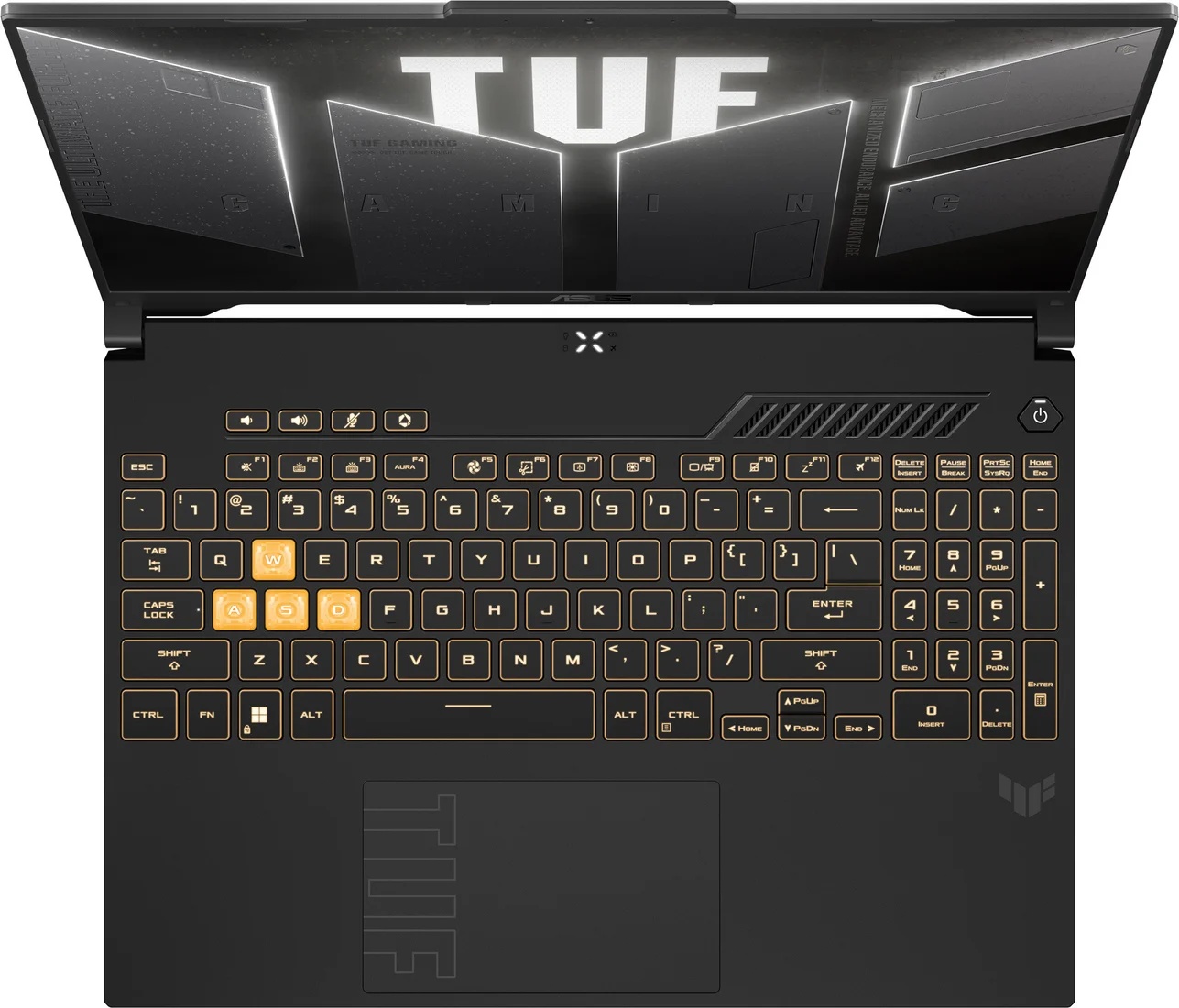 картинка Ноутбук ASUS TUF Gaming F16 FX607VJ-RL074 16'' IPS FHD/  Intel Core 5 210H 2.2ГГц/  16ГБ DDR5/  1ТБ SSD/  GeForce RTX 3050 6 ГБ/  NoOS, черный (90NR0MZ6-M00460) от магазина КомпьютерЦентр