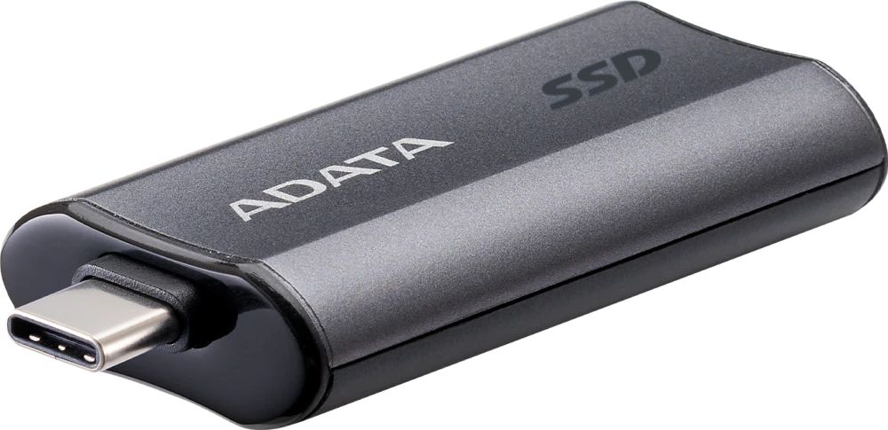 картинка SSD внешний 500 Гб AData SC750 Grey Portable USB3.2 Gen2 (SC750-500G-CCBK) от магазина КомпьютерЦентр