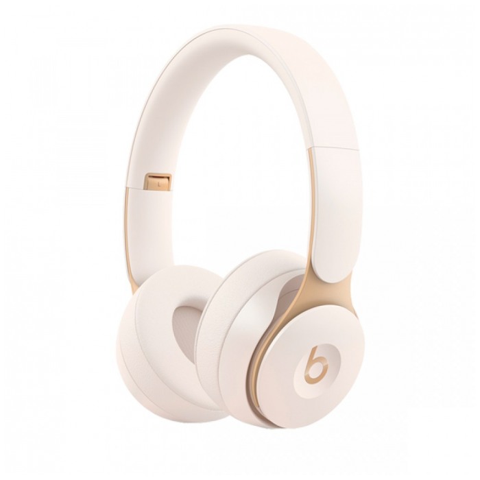 картинка Bluetooth-наушники JBL Beats Solo Pro Wireless Noise Cancelling Headphones – Ivory (MRJ72EE) от магазина КомпьютерЦентр