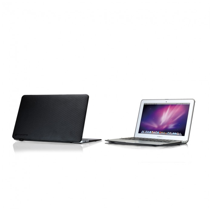 картинка Чехол Tunewear Carbon Look Black for MacBook Air 11\" 2010/11 (MB11-CARBON-01) от магазина КомпьютерЦентр
