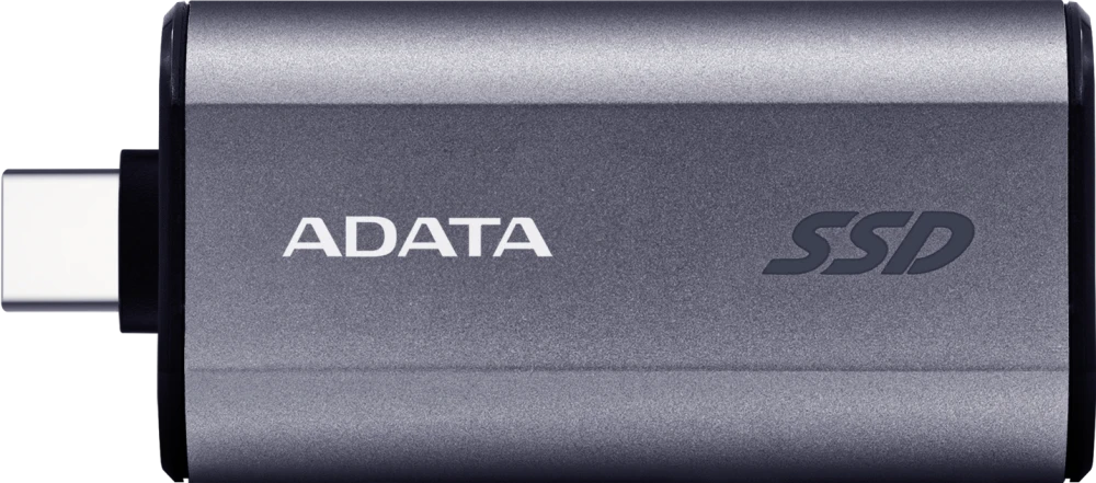 картинка SSD внешний 500 Гб AData SC750 Grey Portable USB3.2 Gen2 (SC750-500G-CCBK) от магазина КомпьютерЦентр