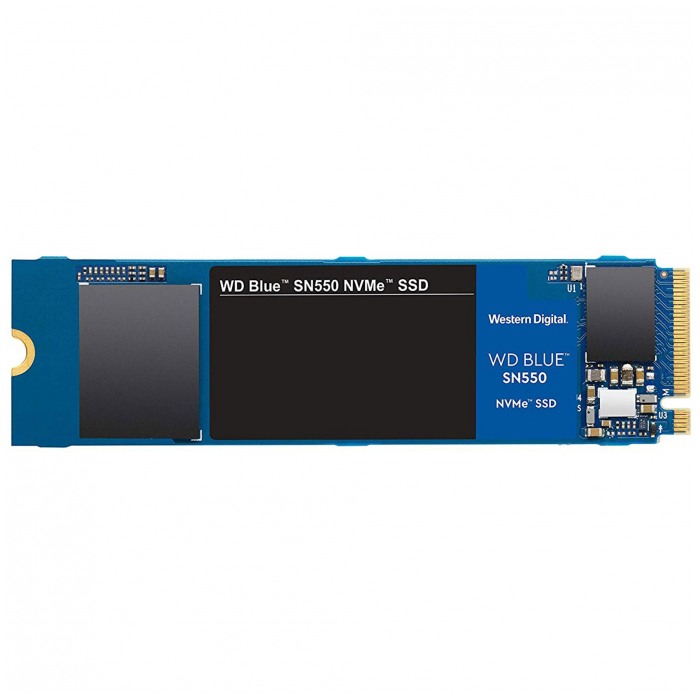 картинка SSD накопитель Western Digital 500Gb Blue M.2 2280 PCI-E x4 (WDS500G2B0C) от магазина КомпьютерЦентр