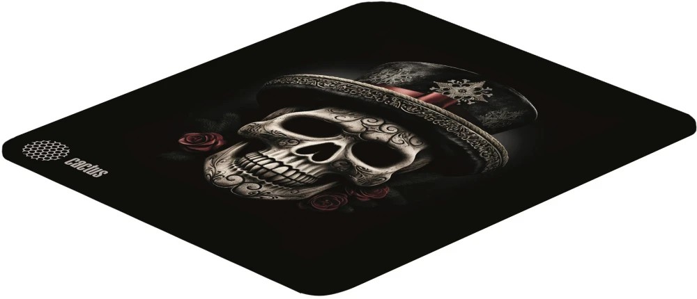 картинка Коврик для мышки Cactus Scull рисунок 250x200x3мм CS-MP-D05S от магазина КомпьютерЦентр