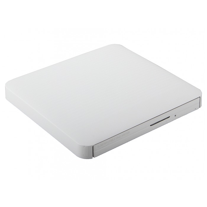 картинка Привод внешний LG DVD-RW Super Multi GP50NW41 Slim White USB (GP50NW41) от магазина КомпьютерЦентр