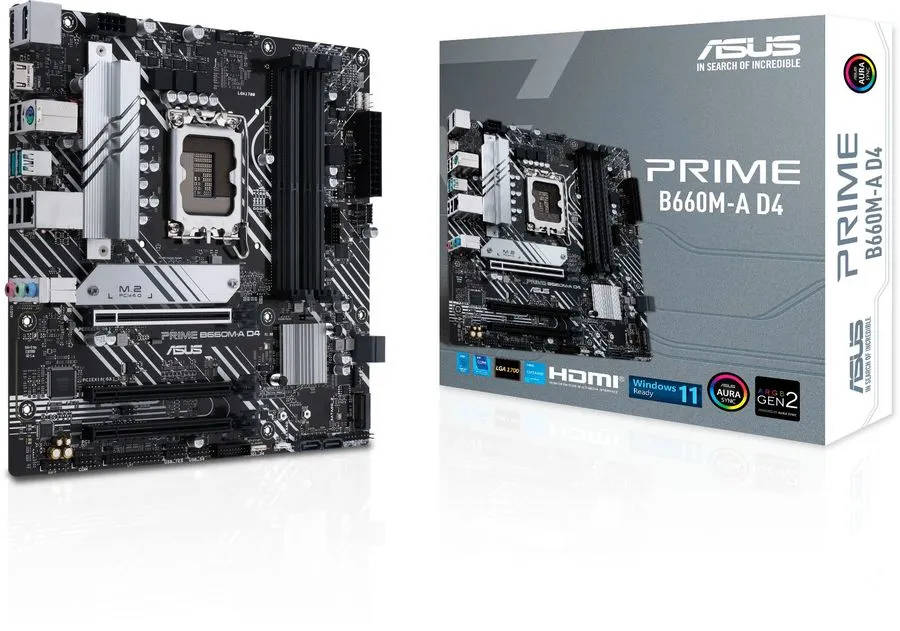 картинка Материнская плата Asus PRIME B660M-A D4 Soc-1700 DDR4 от магазина КомпьютерЦентр