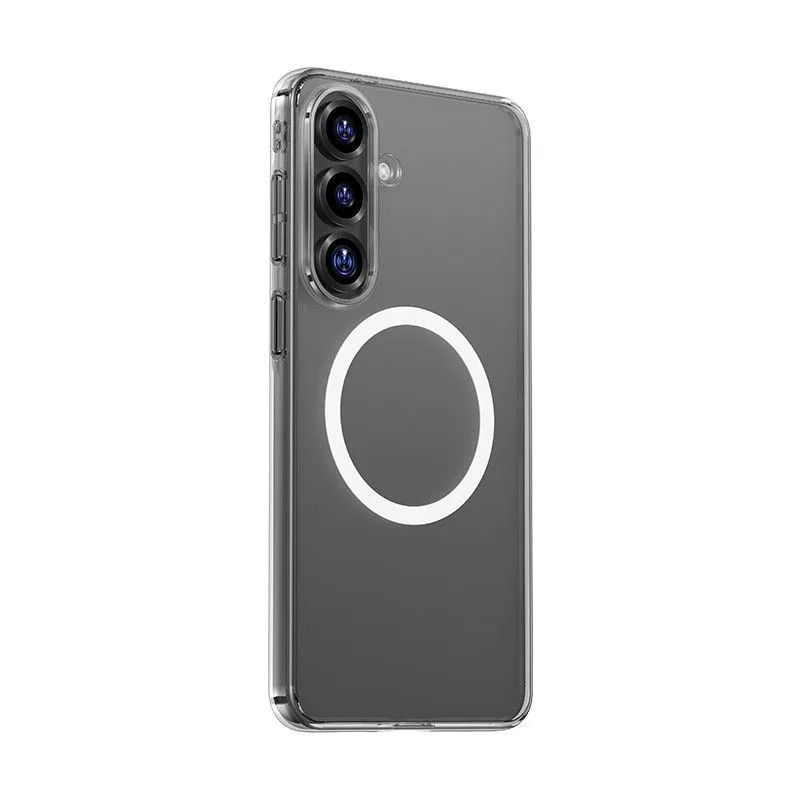 картинка Чехол силиконовый Benks Crystal Case (MagSafe) для Galaxy S26, цвет прозрачный (Transparent) от магазина КомпьютерЦентр