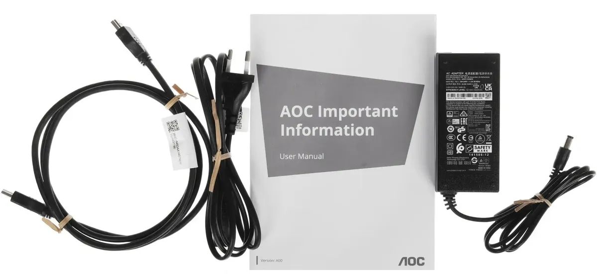 картинка Монитор 27'' AOC Q27B36X 144 Hz, 2560x1440, IPS, 4ms, 300cdm, HDMI, DP, HDR10, Flicker Free, Low Blue Light, черный от магазина КомпьютерЦентр