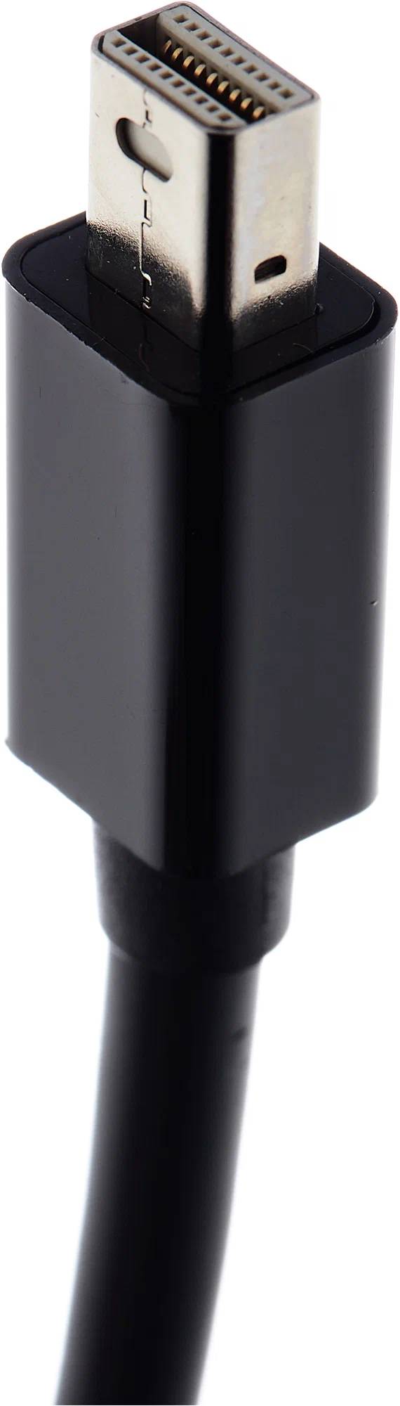 картинка Переходник miniDisplayPort -> DisplayPort, Cablexpert A-mDPM-DPF4K-01, 4K, 20M/ 20F, длина 15 см, черный, пакет от магазина КомпьютерЦентр