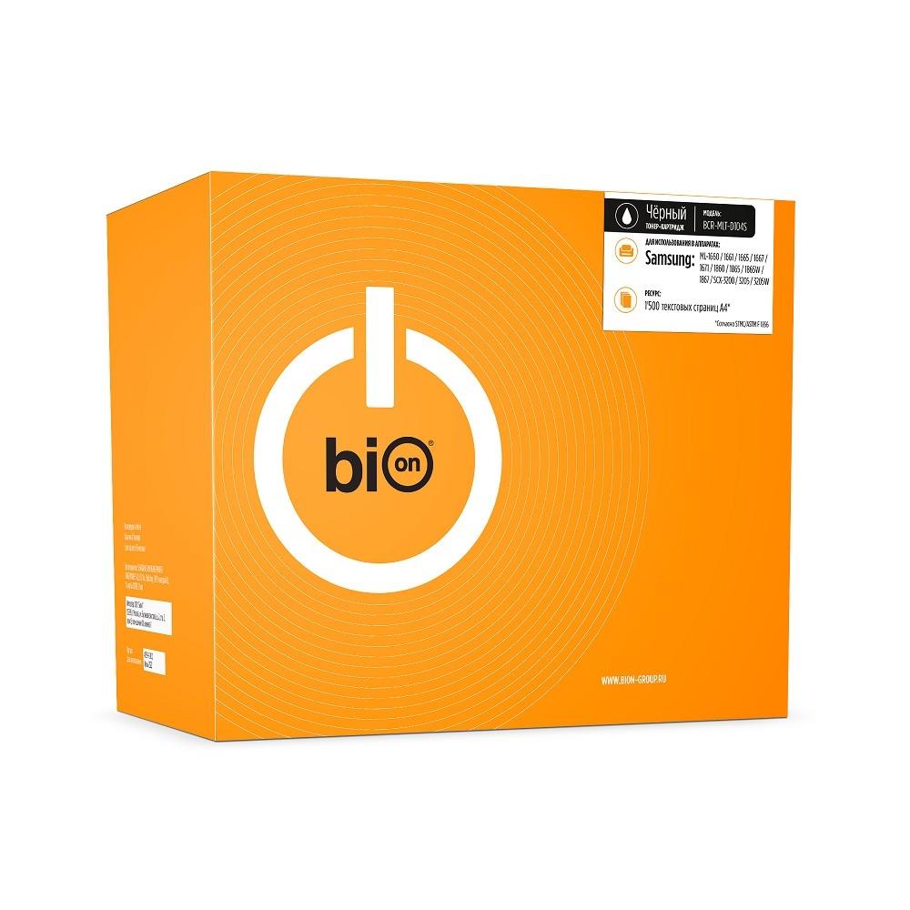 картинка Картридж Bion BCR-MLT-D104S для SAMSUNG, черный, с чипом от магазина КомпьютерЦентр