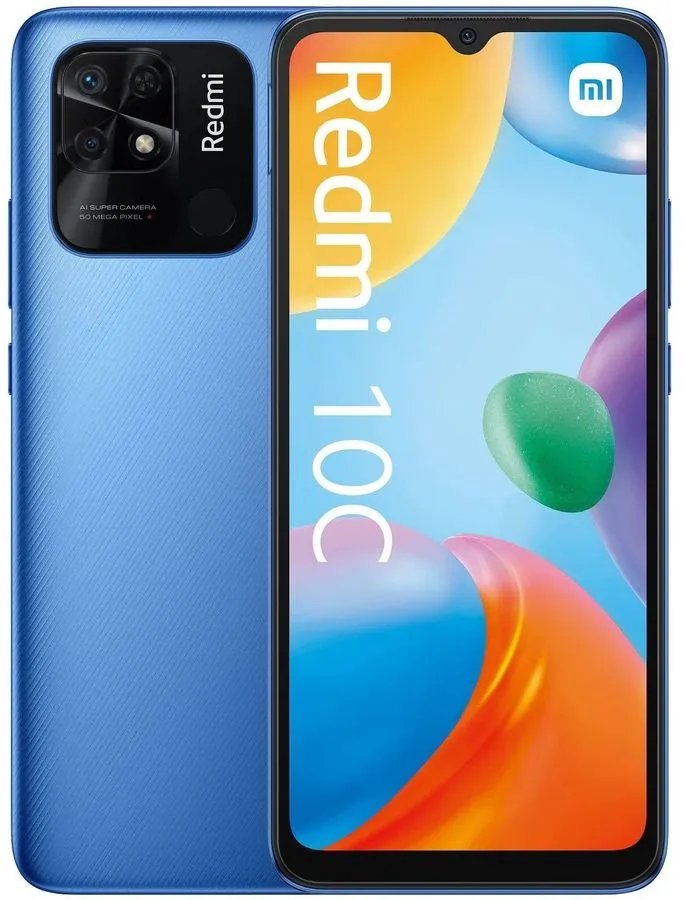 картинка Смартфон Xiaomi Redmi 10C Blue 6.71'' 4Gb / 64Gb от магазина КомпьютерЦентр