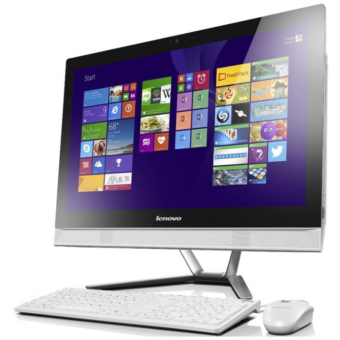 картинка Моноблок Lenovo All-in-one C50-30 White (F0B100QBUA) от магазина КомпьютерЦентр
