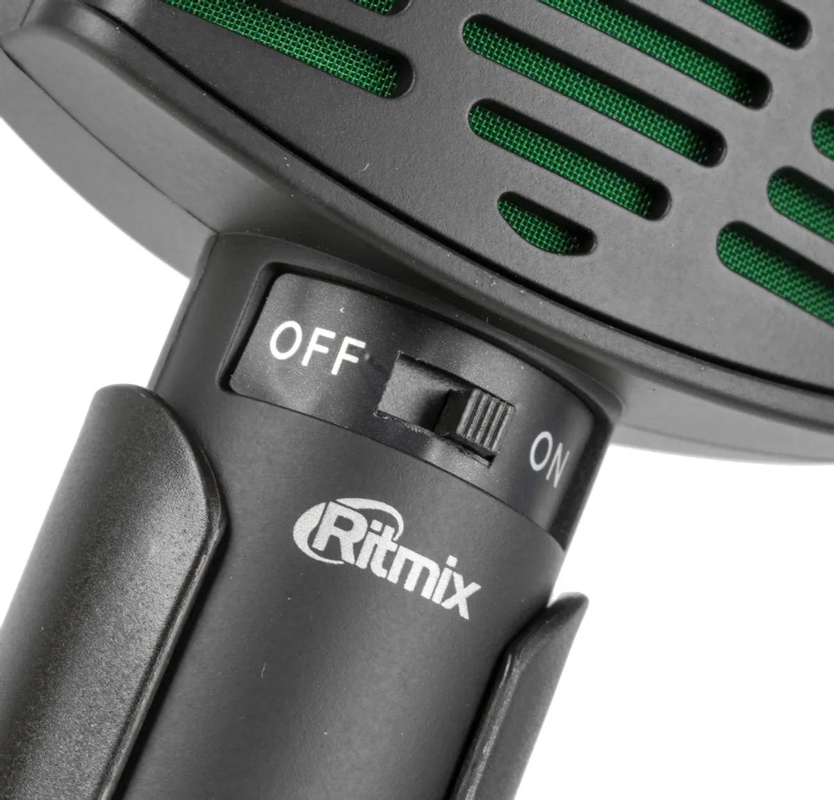 картинка Микрофон RITMIX RDM-126 Black-Green от магазина КомпьютерЦентр