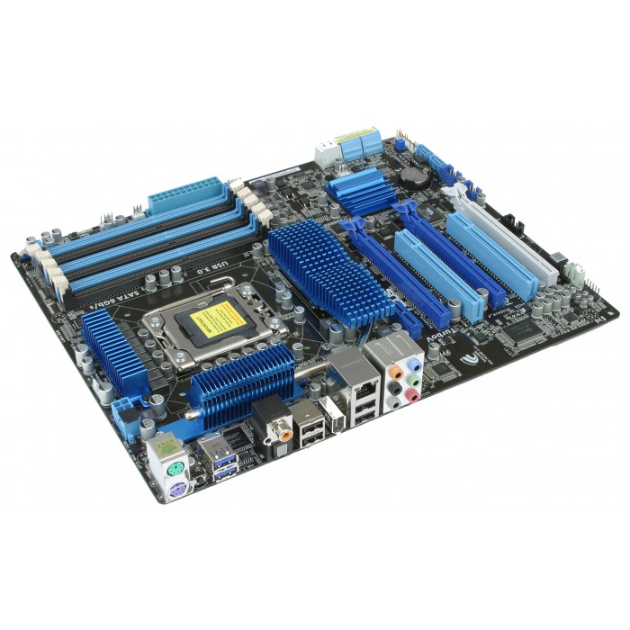 картинка Материнская плата Asus P6X58D-E (P6X58D-E) от магазина КомпьютерЦентр