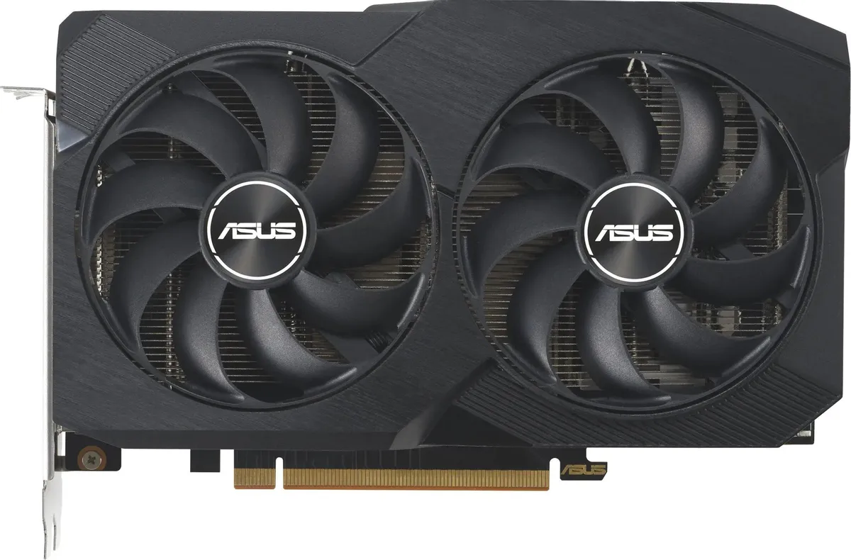 картинка Видеокарта 8Gb DDR6 AMD Radeon RX760 Asus DUAL (DUAL-RX7600-O8G-V2) от магазина КомпьютерЦентр