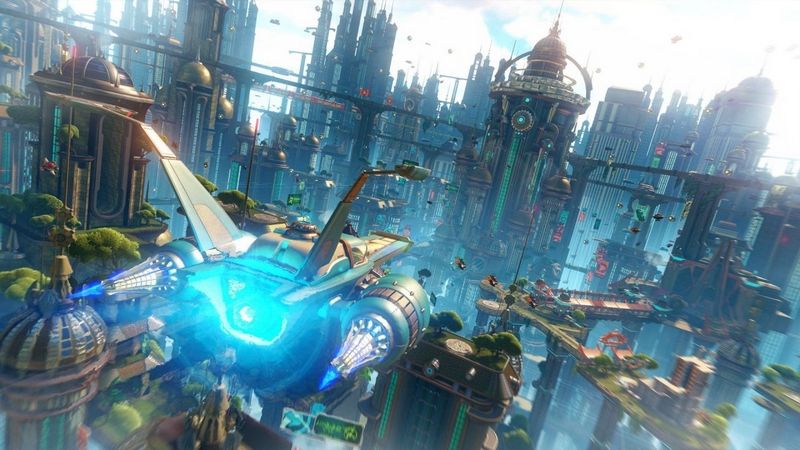 картинка Игра Ratchet & Clank (Хиты PlayStation) (PlayStation 4, Русская версия) от магазина КомпьютерЦентр