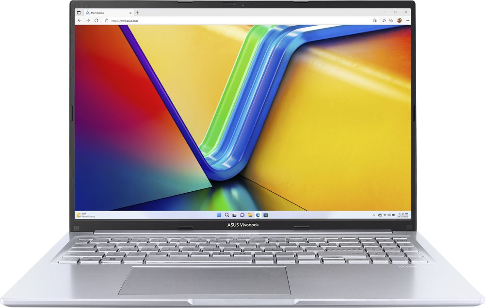 картинка Ноутбук ASUS VivoBook 16 X1605VA-SH2129 16'' OLED / Core i5 13420H/  16Gb/  512Gb SSD/  DOS/  Silver от магазина КомпьютерЦентр