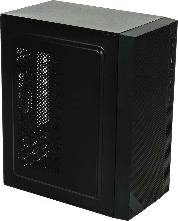 картинка Корпус Accord ACC-263B Black без БП, 2хUSB2.0, 1xUSB3.0 audio mATX от магазина КомпьютерЦентр