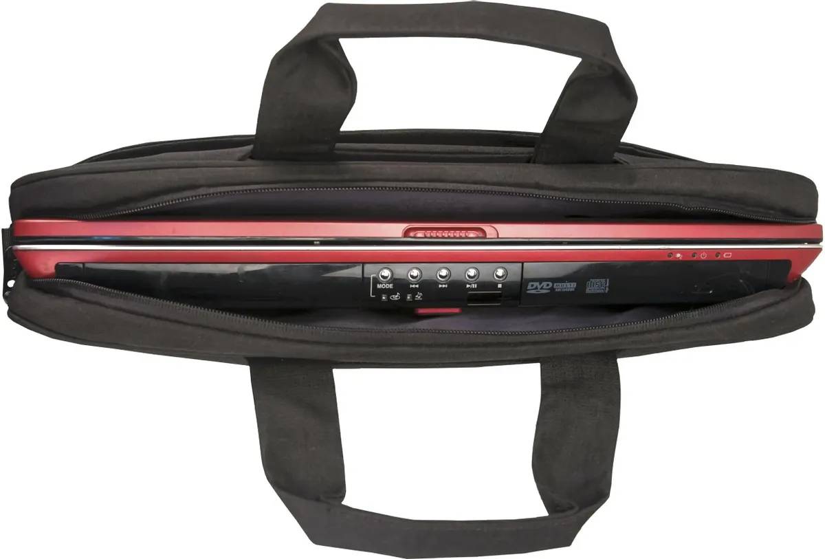 картинка Сумка для ноутбука Continent CC-018 Black 17'' от магазина КомпьютерЦентр