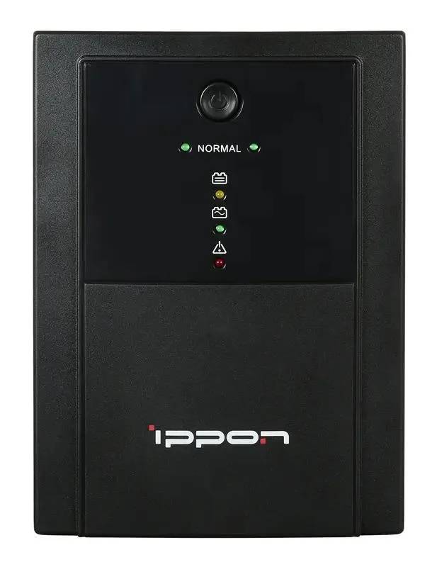 картинка ИБП Ippon Back Basic 2200 Euro 1320Вт 2200BA Black (1108028) от магазина КомпьютерЦентр