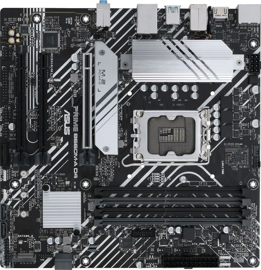 картинка Материнская плата Asus PRIME B660M-A D4 Soc-1700 DDR4 от магазина КомпьютерЦентр
