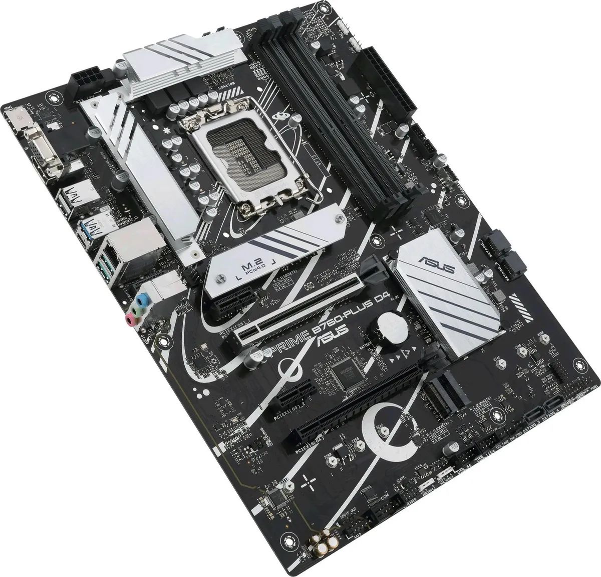 картинка Материнская плата Asus PRIME B760-PLUS D4, Soc-1700 Intel B760 4xDDR4 ATX от магазина КомпьютерЦентр