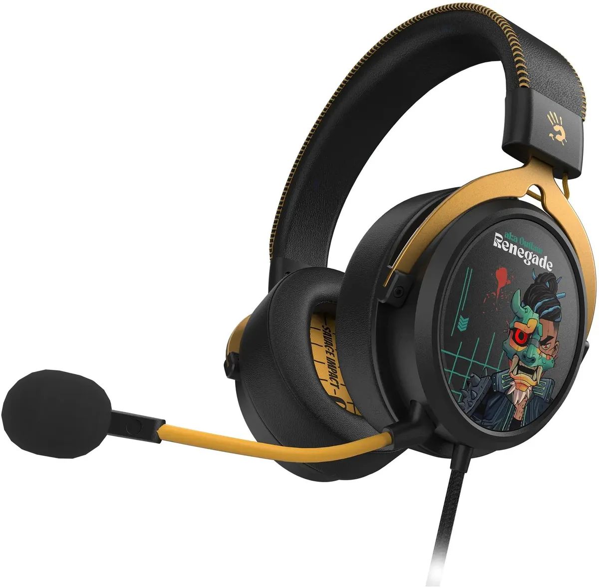 картинка Игровая гарнитура A4Tech Bloody M595 2024, черный от магазина КомпьютерЦентр