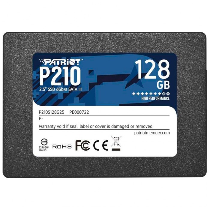картинка SSD накопитель Patriot 128Gb P210 SATAIII  (P210S128G25) от магазина КомпьютерЦентр