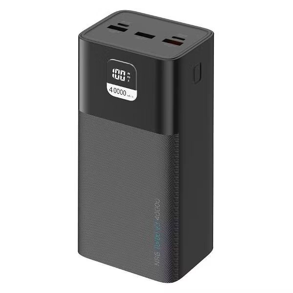 картинка Внешний аккумулятор Deppa NRG Turbo V3 40000 mAh 22.5W (33671) черный от магазина КомпьютерЦентр