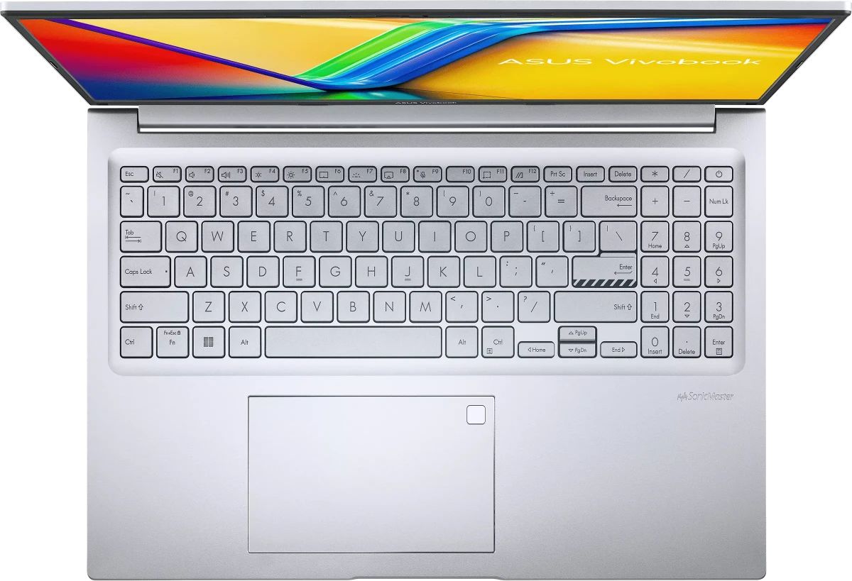 картинка Ноутбук ASUS Vivobook M1605NAQ-MB123 16'' IPS WUXGA /  Ryzen 5 150/  16Gb/  512Gb SSD/  UMA/  noOS/  Silver от магазина КомпьютерЦентр