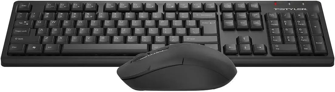 картинка Комплект A4tech Fstyler FG1200S; Wireless Black (FG1200S) от магазина КомпьютерЦентр