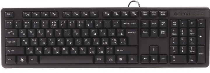 картинка Клавиатура A4tech KK-3 Black USB от магазина КомпьютерЦентр