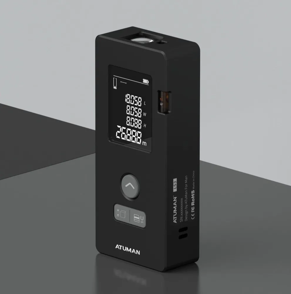 картинка Лазерный дальномер Xiaomi Atuman Duka LS3 Laser Range Finder EU от магазина КомпьютерЦентр