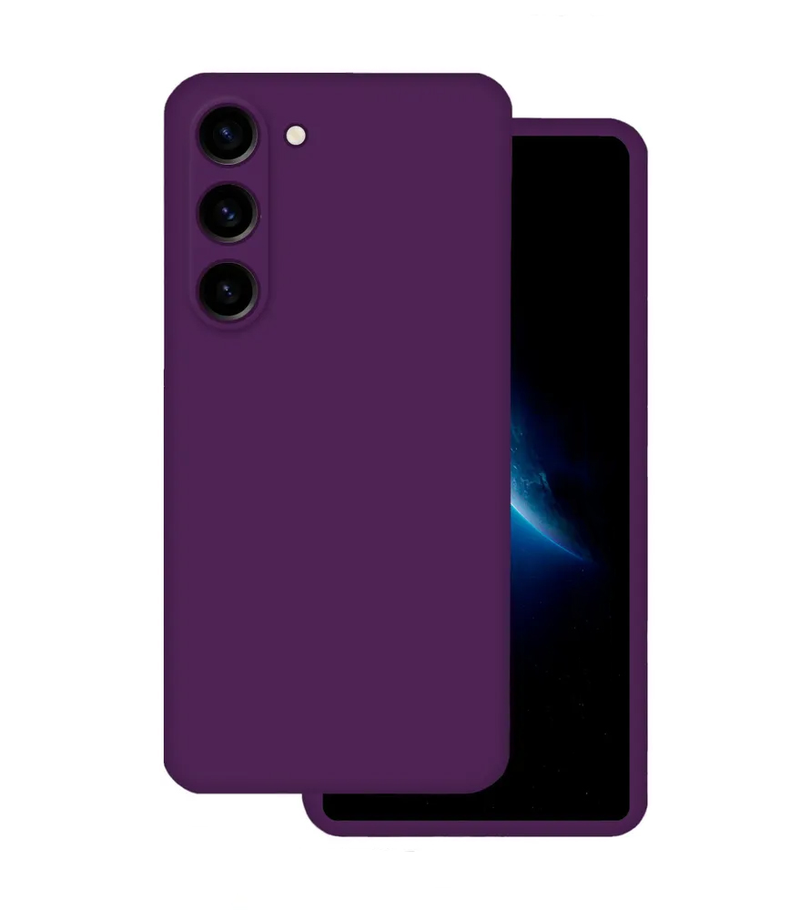 картинка Чехол-накладка AG Glass для Samsung Galaxy S23 Plus Plum от магазина КомпьютерЦентр