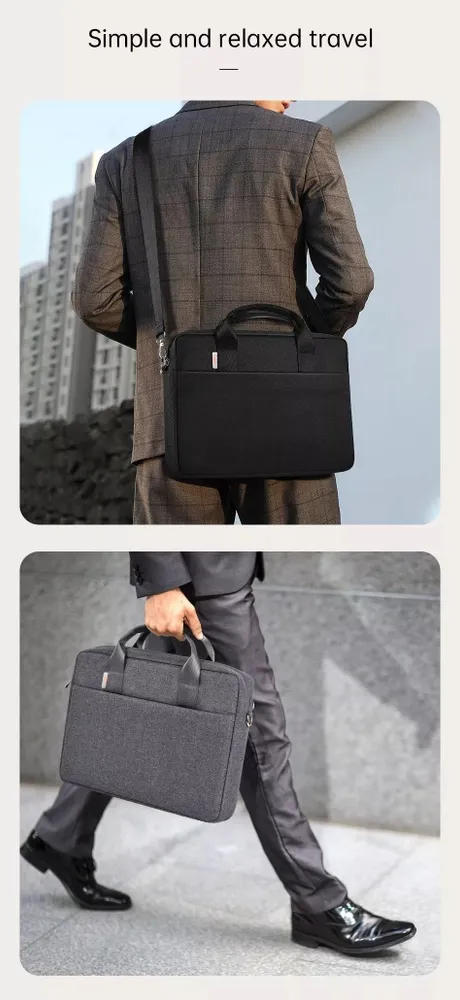 картинка Сумка для ноутбука WIWU Minimalist Laptop Bag Pro for MacBook 15.6'' Gray (QB/ T1333-2018) от магазина КомпьютерЦентр