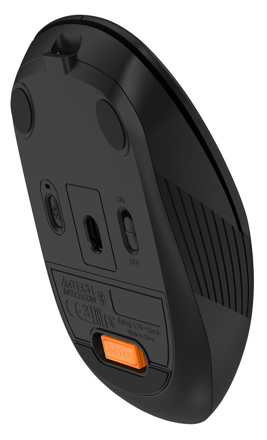 картинка Мышка A4Tech Fstyler FB10C Stone Black от магазина КомпьютерЦентр