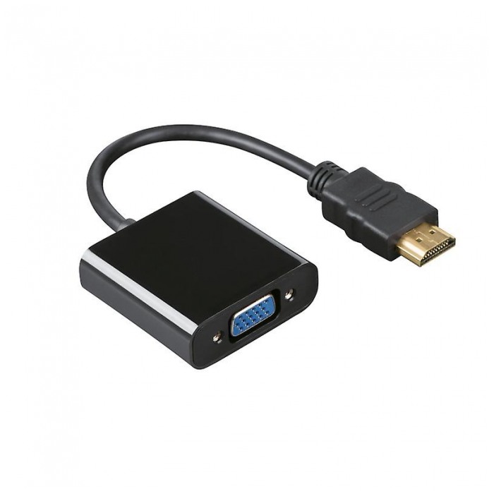 картинка Адаптер HAMA HDMI/ VGA (f) 0.1m (54569) от магазина КомпьютерЦентр