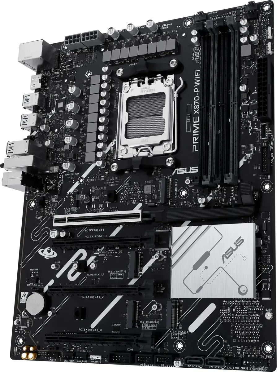 картинка Материнская плата ASUS Prime X870-P WIFI AM5, ATX от магазина КомпьютерЦентр