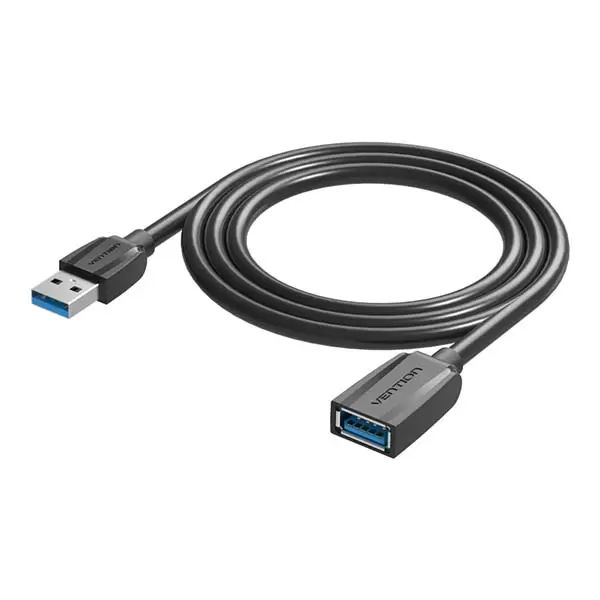 картинка Кабель USB 3.0 A->F Vention Black Edition (VAS-A45-B200) от магазина КомпьютерЦентр