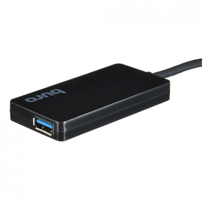 картинка HUB USB Buro 4-port BU-HUB4-0.2-U3,0 USB3.0 Black (BU-HUB4-0.2-U3.0) от магазина КомпьютерЦентр