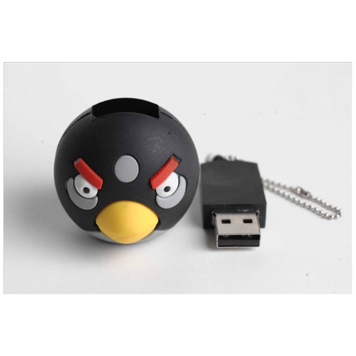 картинка Флешка USB DinosaurDriver 16Gb Angry Birds Black (MD203) от магазина КомпьютерЦентр