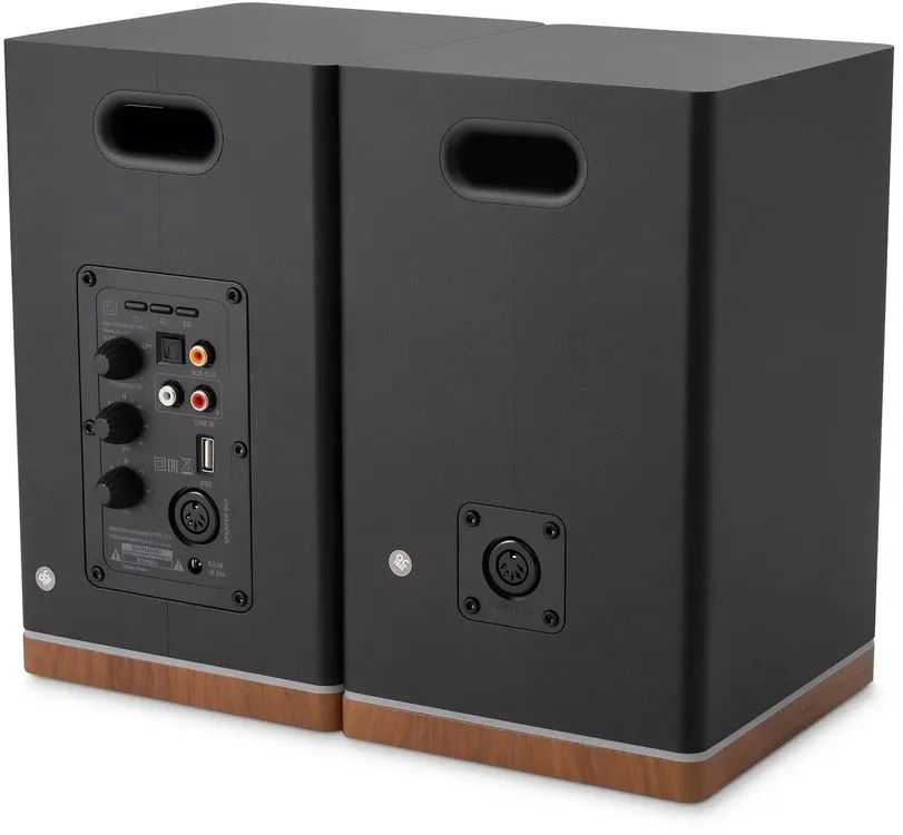 картинка Колонки Bluetooth Oklick OK-605A, 2.0, черный от магазина КомпьютерЦентр