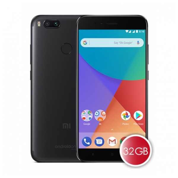 картинка Смартфон Xiaomi Mi A1 4Gb 32Gb Black от магазина КомпьютерЦентр
