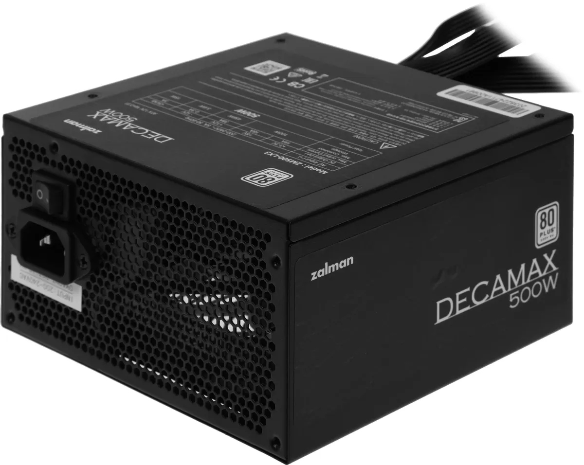 картинка Блок питания Zalman ATX 500W ZM500-LX3 RTL от магазина КомпьютерЦентр