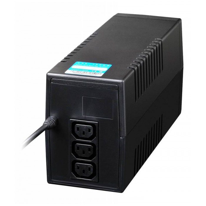 картинка ИБП Ippon Back Basic 850 Black (403406) от магазина КомпьютерЦентр