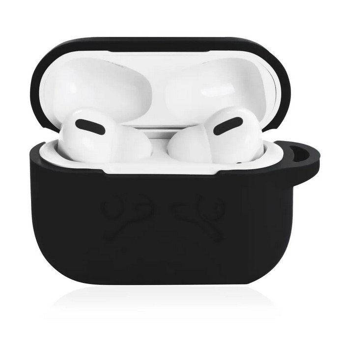 картинка Чехол Gurdini Soft Touch для Apple Airpods Pro Black от магазина КомпьютерЦентр