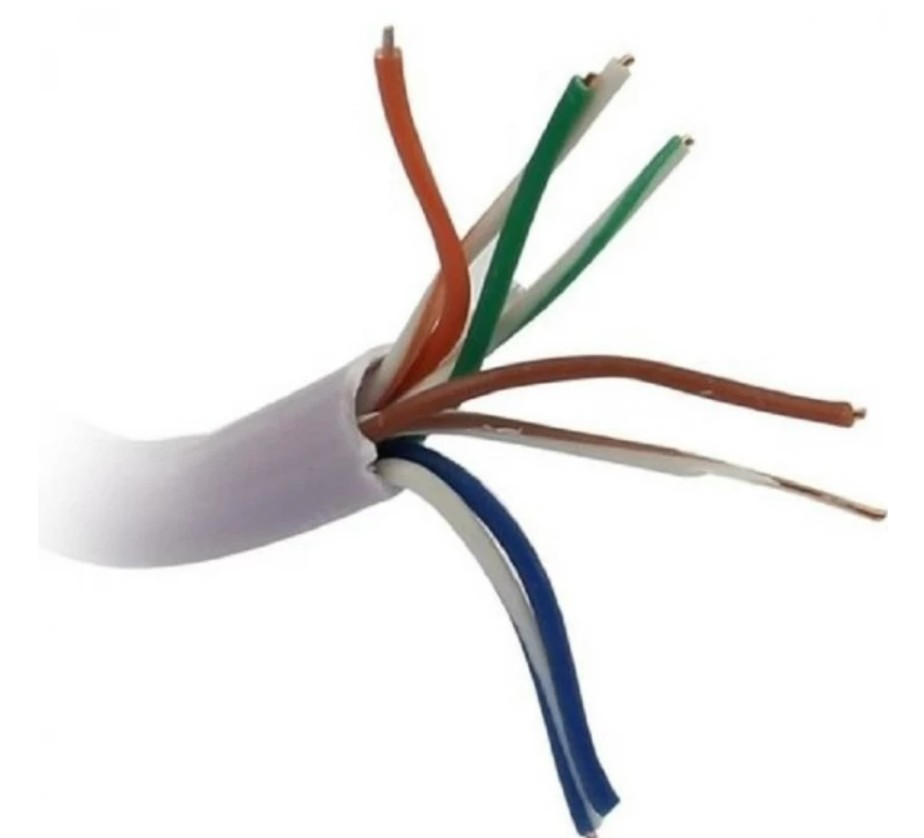 картинка Кабель ExeGate UTP 4 пары кат.5e CCA, 24AWG, бухта 100м, серый, PVC (EX281816RUS) от магазина КомпьютерЦентр
