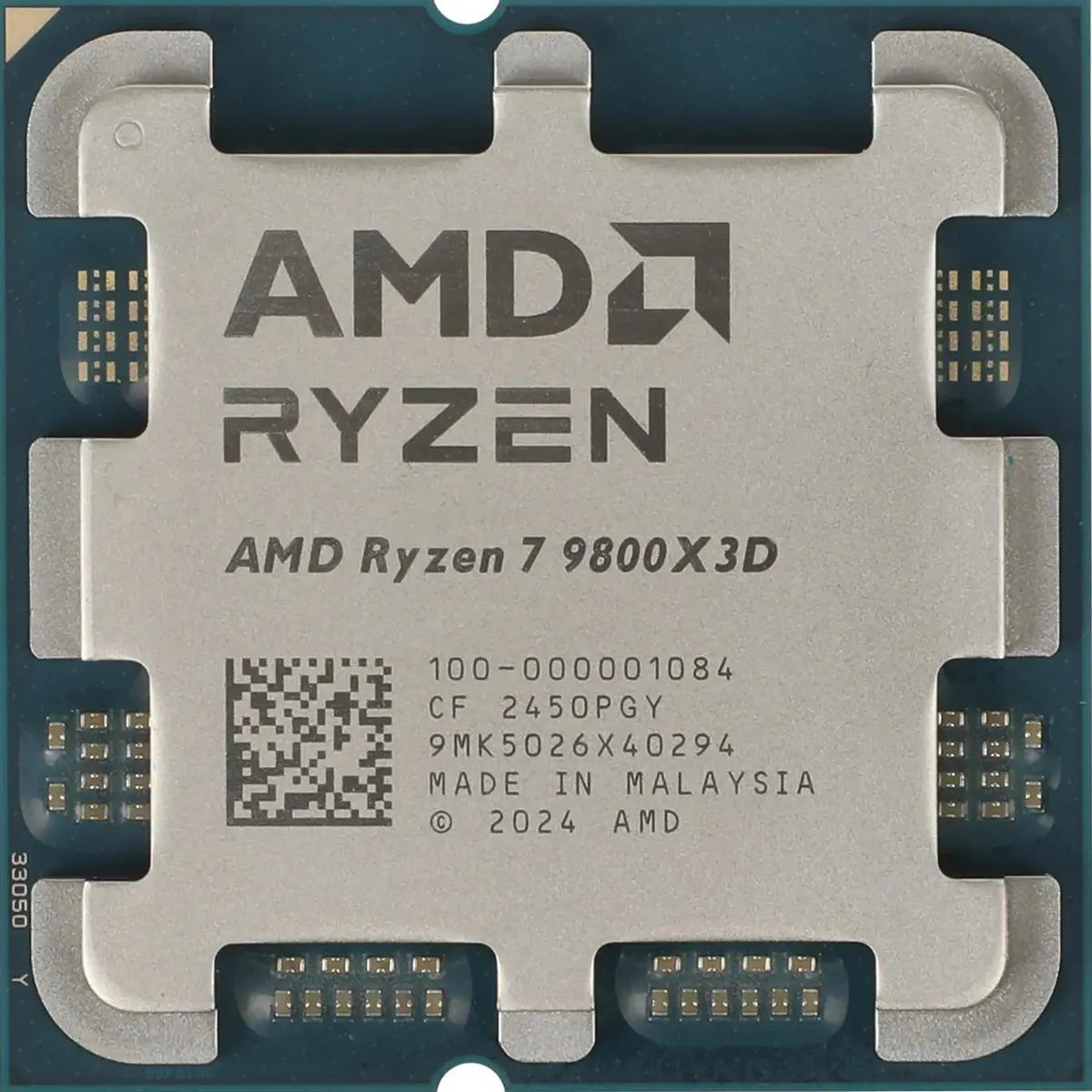 картинка Процессор AMD Ryzen 7 9800X3D AM5 120W 4700 (100-000001084) OEM от магазина КомпьютерЦентр