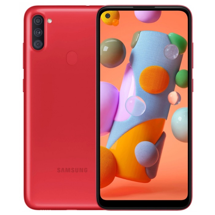 картинка Смартфон Samsung Galaxy A11 SM-A115F 2Gb 32Gb Red (SM-A115FZRNSER) от магазина КомпьютерЦентр