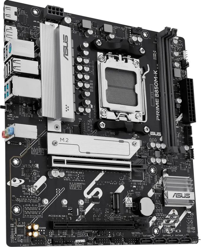 картинка Материнская плата Asus PRIME B850M-K Soc-AM5 AMD B850 2xDDR5, mATX от магазина КомпьютерЦентр