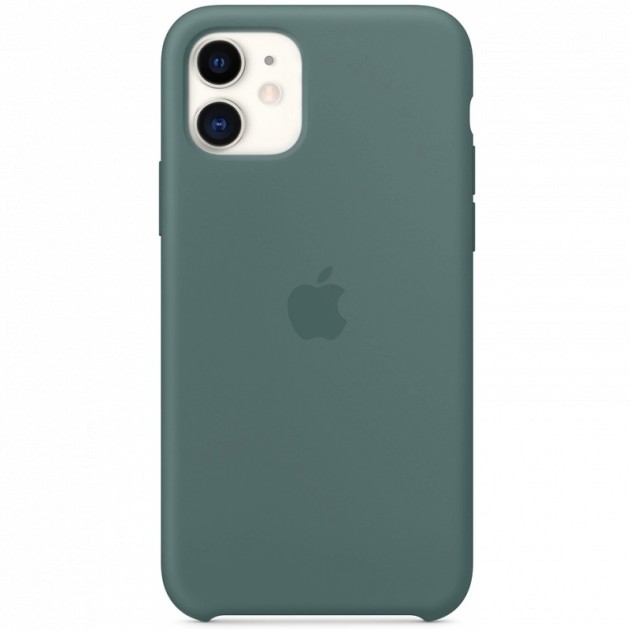 картинка Чехол Apple Silicone Case for iPhone 11 Sequoia Green (Copy) от магазина КомпьютерЦентр